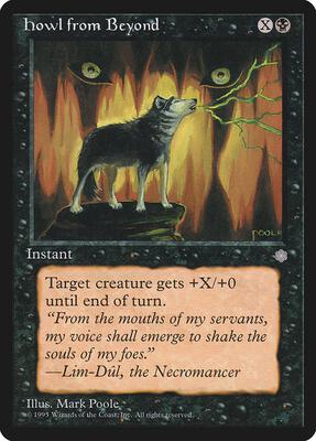 Howl from Beyond card from Ice Age