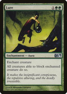 Lure card from Magic 2012 (M12)