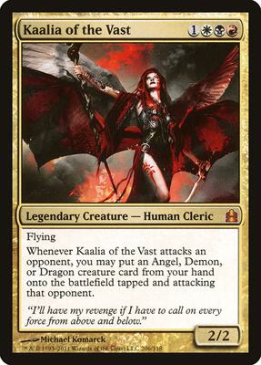 Kaalia of the Vast card from Commander