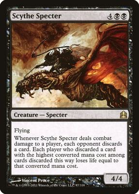 Scythe Specter card from Commander