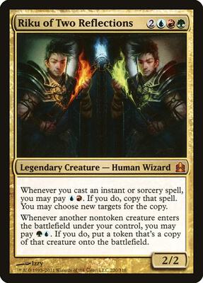 Riku of Two Reflections card from Commander