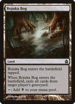 Bojuka Bog card from Commander