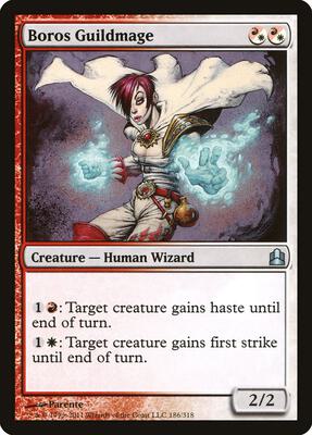 Boros Guildmage card from Commander
