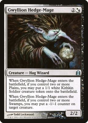 Gwyllion Hedge-Mage card from Commander