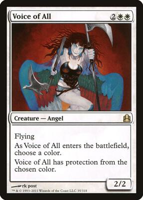 Voice of All card from Commander