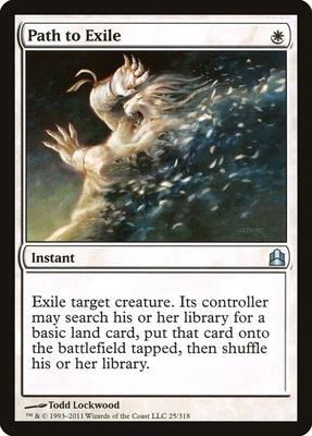 Path to Exile card from Commander