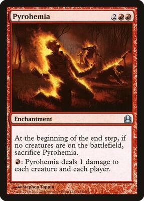 Pyrohemia card from Commander