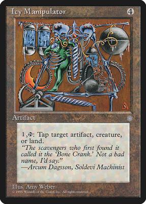 Icy Manipulator card from Ice Age