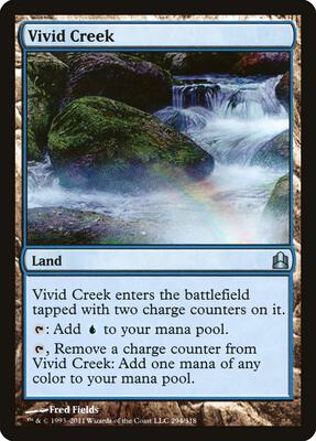 Vivid Creek card from Commander