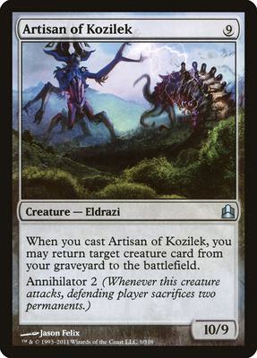 Artisan of Kozilek card from Commander