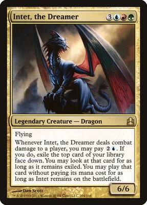 Intet, the Dreamer card from Commander