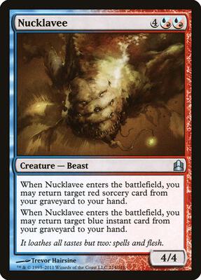 Nucklavee card from Commander