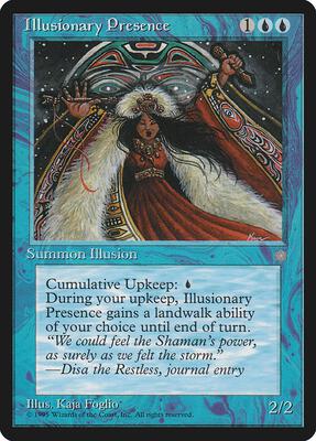 Illusionary Presence card from Ice Age