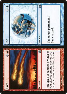 Fire // Ice card from Commander