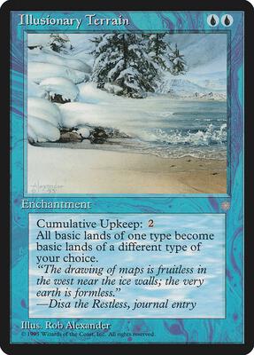 Illusionary Terrain card from Ice Age
