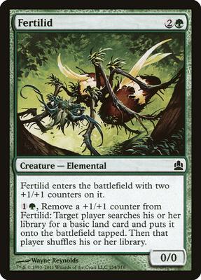 Fertilid card from Commander