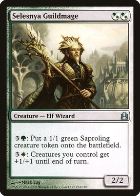 Selesnya Guildmage card from Commander