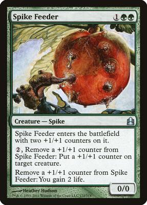 Spike Feeder card from Commander