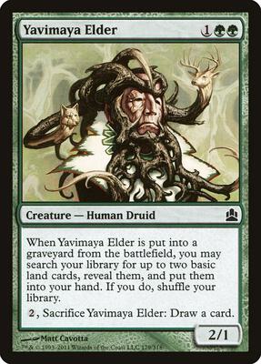 Yavimaya Elder card from Commander