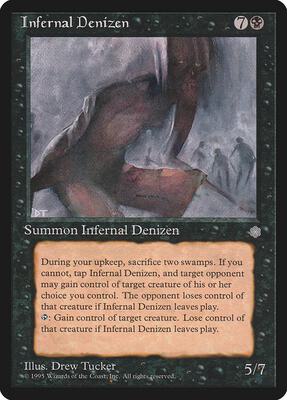 Infernal Denizen card from Ice Age