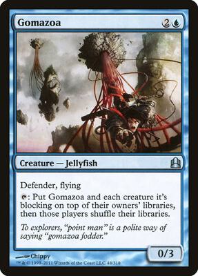 Gomazoa card from Commander