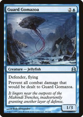 Guard Gomazoa card from Commander