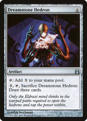 Dreamstone Hedron card from Commander