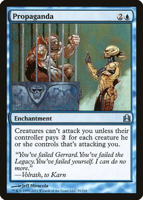 Propaganda card from Commander