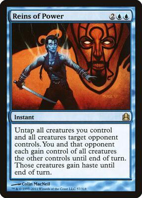 Reins of Power card from Commander