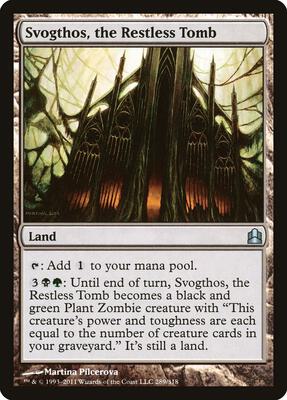 Svogthos, the Restless Tomb card from Commander