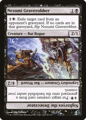 Nezumi Graverobber // Nighteyes the Desecrator card from Commander