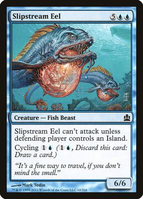 Slipstream Eel card from Commander