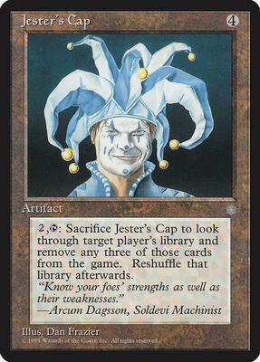 Jester's Cap card from Ice Age