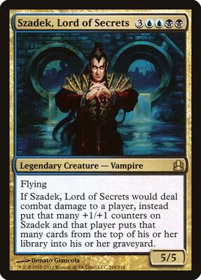 Szadek, Lord of Secrets card from Commander