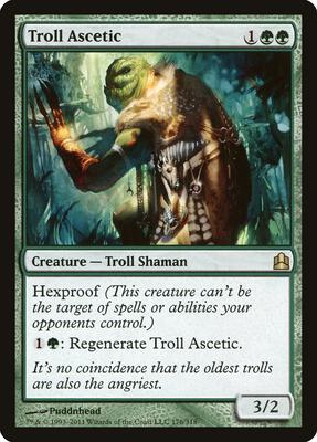 Troll Ascetic card from Commander