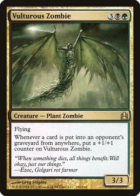 Vulturous Zombie card from Commander