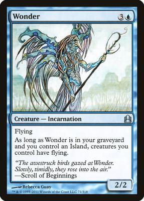 Wonder card from Commander