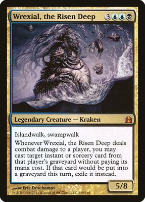 Wrexial, the Risen Deep card from Commander