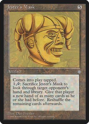 Jester's Mask card from Ice Age