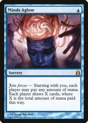 Minds Aglow card from Commander