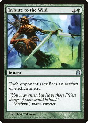 Tribute to the Wild card from Commander