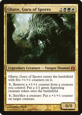 Ghave, Guru of Spores card from Commander