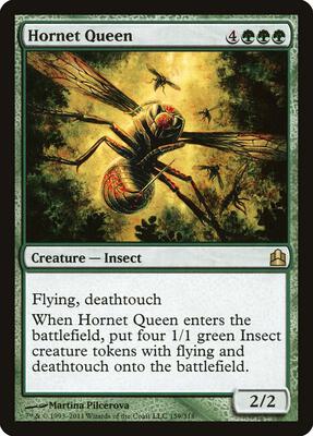 Hornet Queen card from Commander