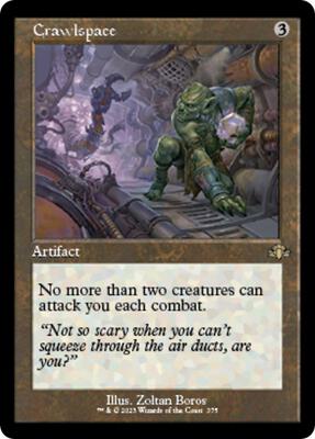 Crawlspace (Retro Frame) card from Dominaria Remastered