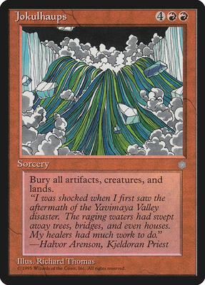 Jokulhaups card from Ice Age