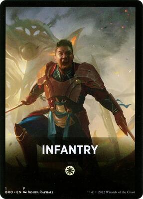 Infantry Theme Card card from The Brothers' War