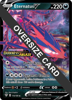 Eternatus V - 116/189 card from Jumbo Cards