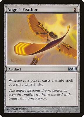 Angel's Feather card from Magic 2012 (M12)