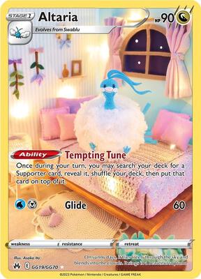 Altaria card from SWSH: Crown Zenith: Galarian Gallery