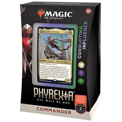 Phyrexia: All Will Be One Commander Deck - Corrupting Influence card from Commander: Phyrexia: All Will Be One